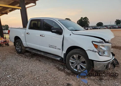 2018 Nissan Titan Sv z USA, uszkodzony, nr VIN 1N6AA1E64JN504489